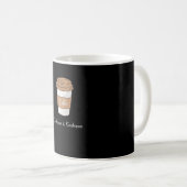 Koffein und Kindheit Kaffeetasse (VorderseiteRechts)