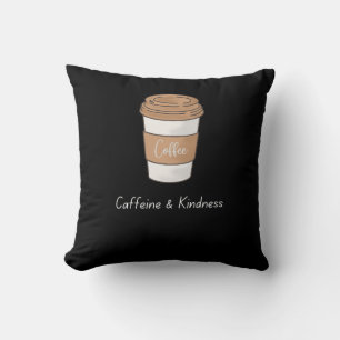 Koffein und Kindheit Kissen