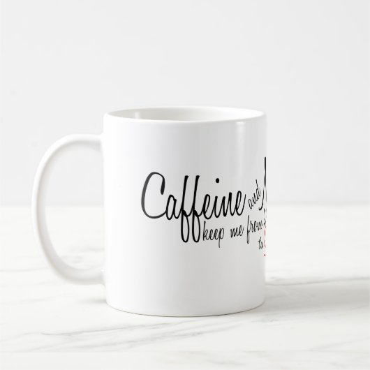 Koffein und Nikotin Kaffeetasse (Links)