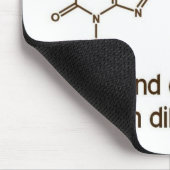 Koffein- und Schokoladenmousepad Mousepad (Ecke)