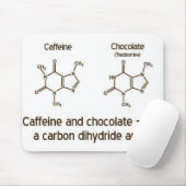 Koffein- und Schokoladenmousepad Mousepad (Mit Mouse)