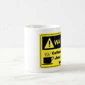 Koffein-warnender Journalist Kaffeetasse (Mittel)