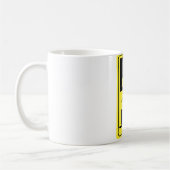 Koffein-warnender Krankenpflege-Lehrer Kaffeetasse (Links)