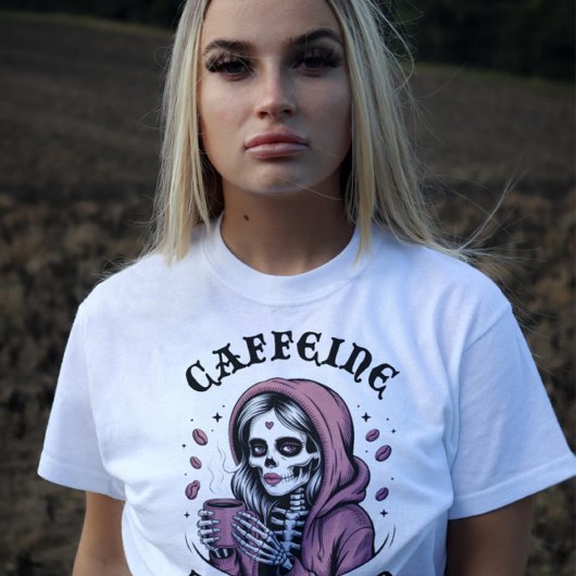 Koffein wird die Tri-Blend shirt