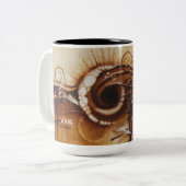 Koffein Zweifarbige Tasse (Vorderseite Links)