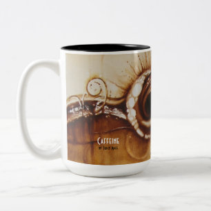 Koffein Zweifarbige Tasse