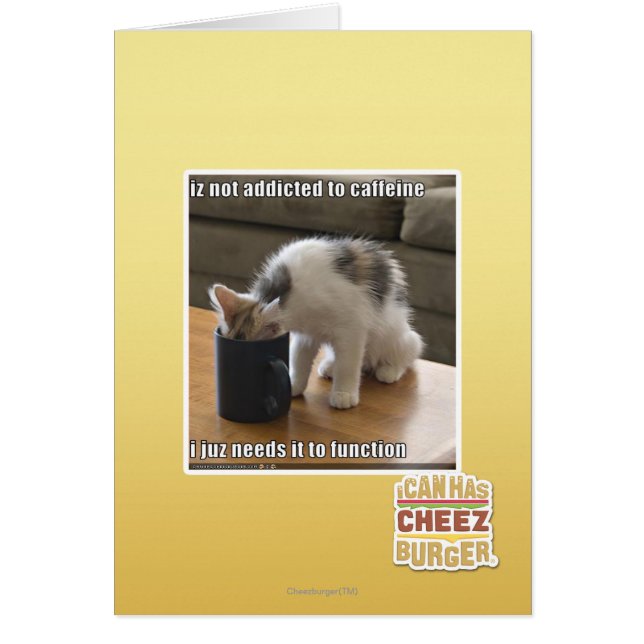 koffeinabhängig (Vorne)