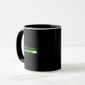 Koffeinbelastung Tasse (Vorderseite Links)