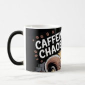 Koffeine Chaos mit Eichhörnchen Verwandlungstasse (Links)
