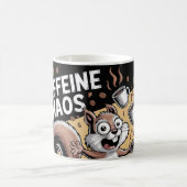 Koffeine Chaos mit Eichhörnchen Verwandlungstasse (Mittel)