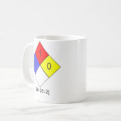 Koffeingeek-Tasse Kaffeetasse (Vorderseite Links)