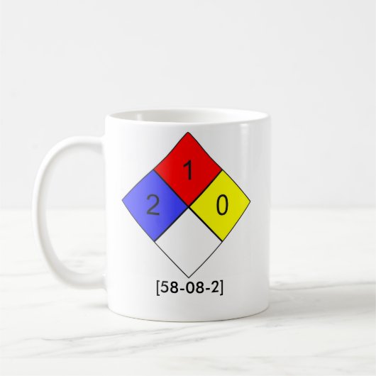 Koffeingeek-Tasse Kaffeetasse (Links)