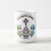 Koffeinhaltiger Kosmos Süße Lustige Alien-Kaffee Kaffeetasse (Mittel)