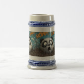 Koffeinhaltiger Panda Bierglas (Mittel)