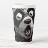 Koffeinhaltiger Panda Milchtasse (Vorderseite)
