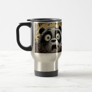 Koffeinhaltiger Panda Reisebecher
