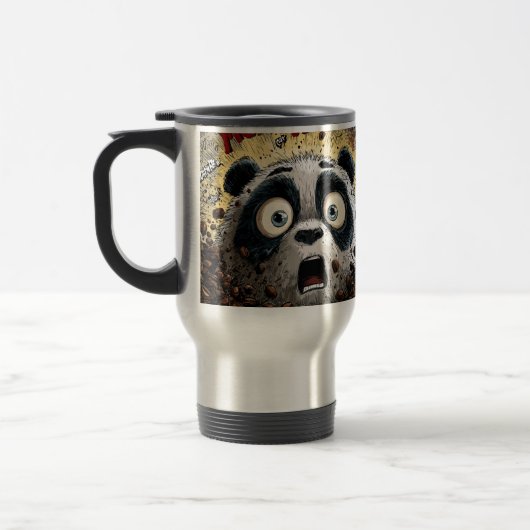 Koffeinhaltiger Panda Reisebecher (Links)
