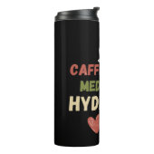 koffeiniert, hydriert thermosbecher (Nach links gedreht)