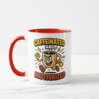 Koffeiniert und motiviert - Power Tasse Design