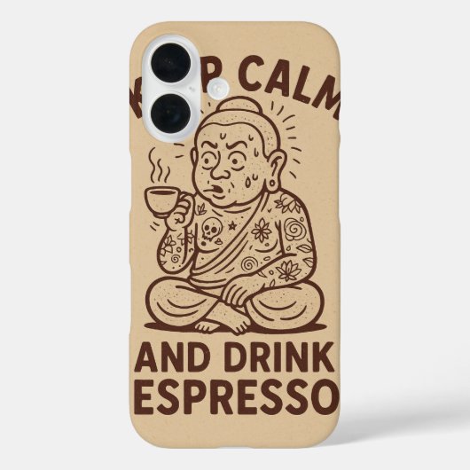 Koffeinierte Aufforderung Case-Mate iPhone Hülle (Rückseite)