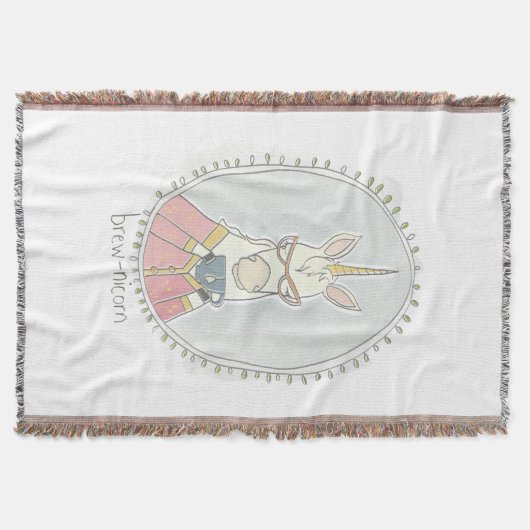 Koffeinierte Süsse | Einhorn aufbrechen Decke (Vorderseite)