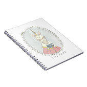 Koffeinierte Süsse | Einhorn aufbrechen Notizblock (Rechte Seite)