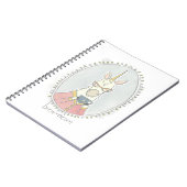 Koffeinierte Süsse | Einhorn aufbrechen Notizblock (Linke Seite)