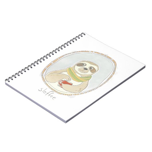 Koffeinierte Süsse | Sloffee Notizblock (Linke Seite)