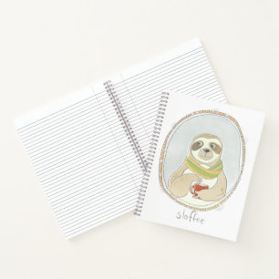 Koffeinierte Süsse   Sloffee Notizblock