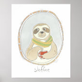 Koffeinierte Süsse | Sloffee Poster (Vorne)