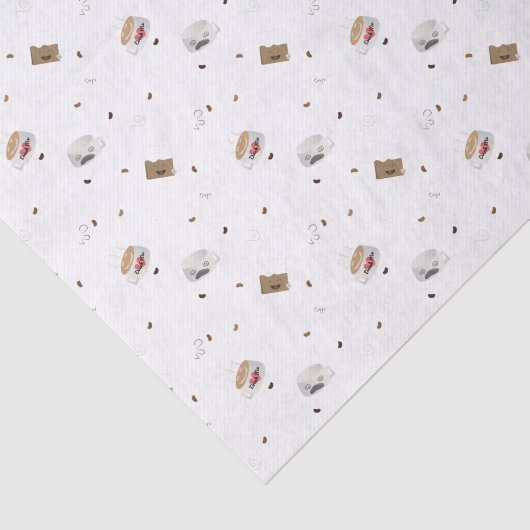 Koffeinierte Welt Seidenpapier (Ausschnitt)