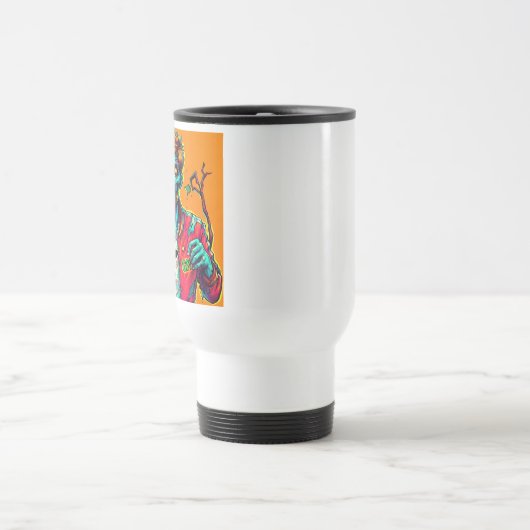 Koffeinierte Zombies Reisebecher (Mittel)