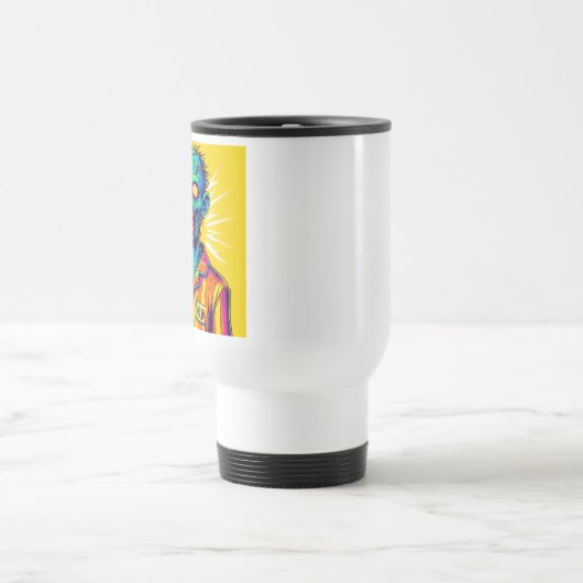 Koffeinierte Zombies Reisebecher (Mittel)