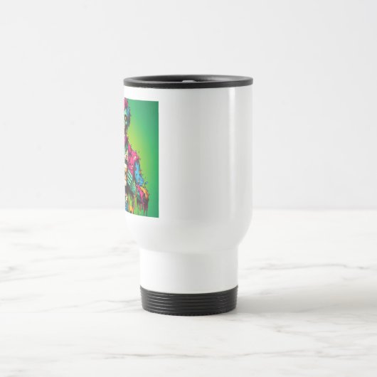 Koffeinierte Zombies Reisebecher (Mittel)