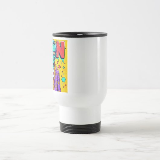 Koffeinierte Zombies Reisebecher (Mittel)