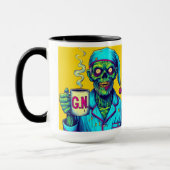 Koffeinierte Zombies Tasse (Links)