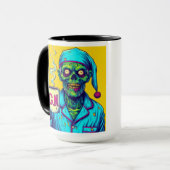 Koffeinierte Zombies Tasse (Vorderseite Links)