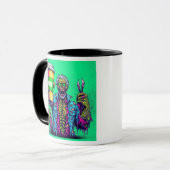 Koffeinierte Zombies Tasse (Vorderseite Links)