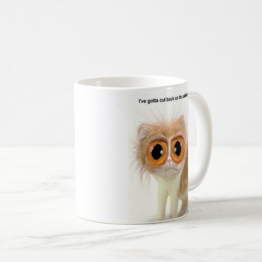 Koffeinkatzer Kaffeetasse (VorderseiteRechts)