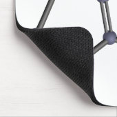 Koffeinmolekül Mousepad (Ecke)
