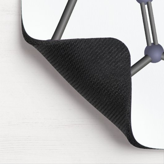 Koffeinmolekül Mousepad (Ecke)