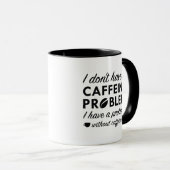 Koffeinproblem Tasse (VorderseiteRechts)