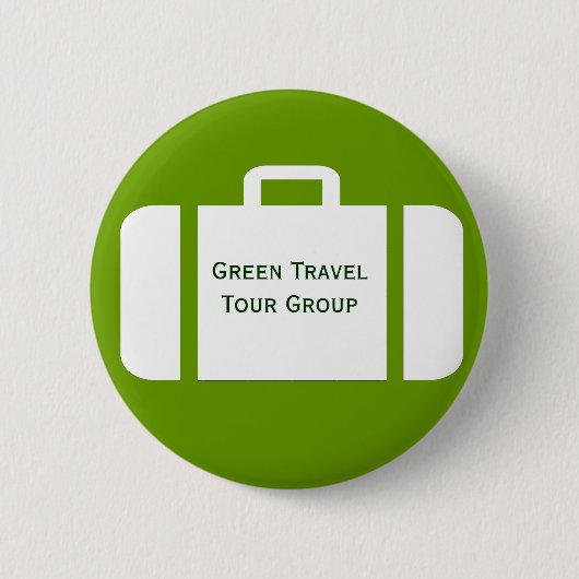 Koffer auf einem button (Vorderseite)