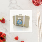 Koffer für Reisepapier Napkins Serviette (Beispiel)