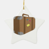 Koffer Keramik Ornament (Vorne)