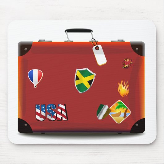 Koffer Mousepad (Vorne)