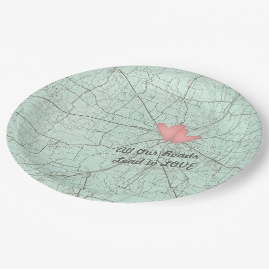 Koffer-PapierTeller Pappteller (Schrägansicht)