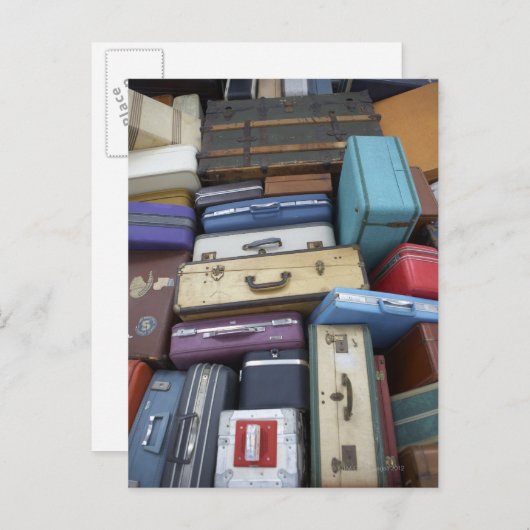 Koffer Postkarte (Vorne/Hinten)