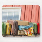 Koffer - Reise - Uni - Gepäck Mousepad (Vorne)