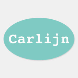 Koffer sticker ontwerpen met naam